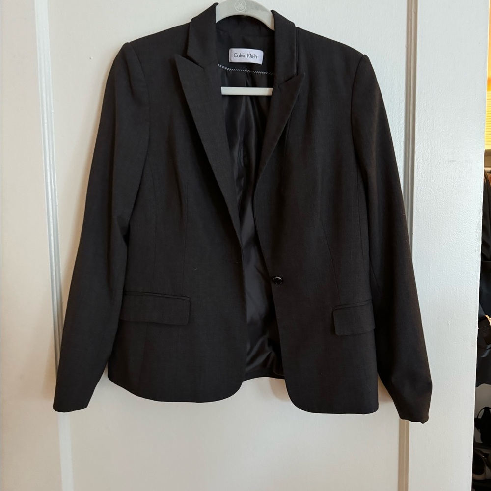 calvin klein blazer
